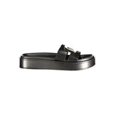 Laura Biagiotti Nero Polyurethane Women's Sandal