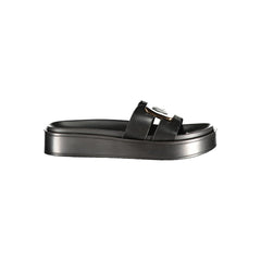 Laura Biagiotti Nero Polyurethane Women's Sandal