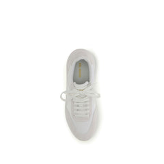 Axel Arigato White Calf Leather Bos Taurus Athletic Sneakers