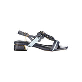 Laura Biagiotti Blue Polyurethane Women's Sandal