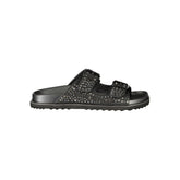 Laura Biagiotti Black Polyurethane Women's Slipper