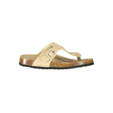 Laura Biagiotti Beige Polyurethane Women's Slipper