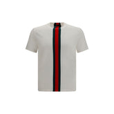 Gucci White Cotton T-Shirt