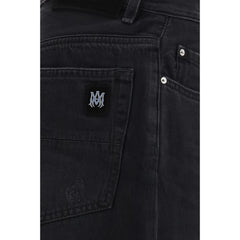 Amiri Black Cotton Jeans Denim