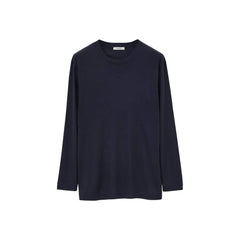Lemaire Black Silk T-Shirt