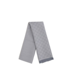 Gucci Gray Wool Oves Aries Scarf