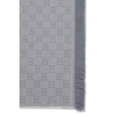 Gucci Gray Wool Oves Aries Scarf
