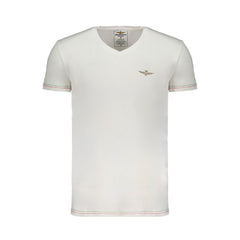 Aeronautica Militare Bianco Cotton Mens T-Shirt
