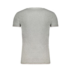 Aeronautica Militare Brown Cotton Men T-Shirt