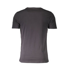 Aeronautica Militare Black Cotton Men's Shirt