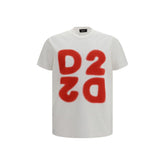 Dsquared² White Cotton T-Shirt