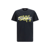 Dsquared² Black Cotton T-Shirt