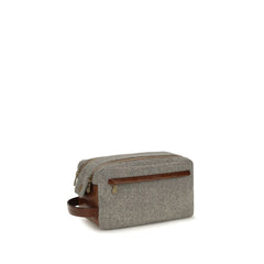 Brunello Cucinelli Gray Wool Oves Aries Other Accessories