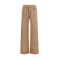 Brunello Cucinelli Beige Cotton Jeans Denim