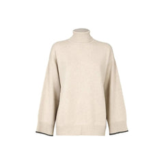 Brunello Cucinelli Beige Cashmere Turtleneck