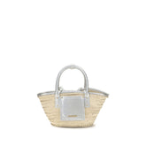 Jacquemus Beige Raffia Handbag