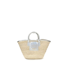 Jacquemus Beige Raffia Handbag