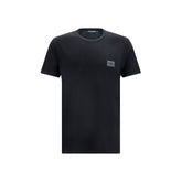 Dolce & Gabbana Black Cotton T-Shirt