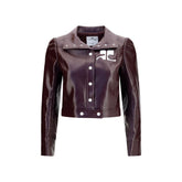 Courrèges Bordeaux Cotton Jacket