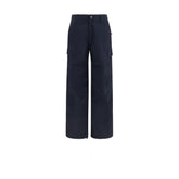 Burberry Blue Polyamide Cargo Pants