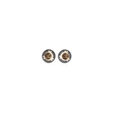 Versace Gray Brass Earrings