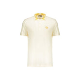 Versace Bicolor Cotton Polo Shirt