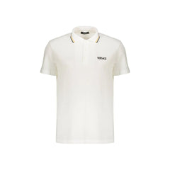 Versace White Cotton T-Shirt