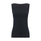 Wolford Black Modal Sleeveles T-Shirt