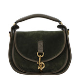 Burberry Green Leather Handbag