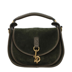 Burberry Green Leather Handbag