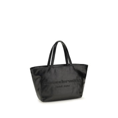Alexander Wang Black Calf Leather Bos Taurus Handbag