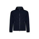 Herno Blue Elastane Shell Jacket