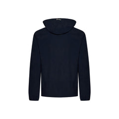 Herno Blue Elastane Shell Jacket