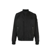 Herno Black Polyester Bomber