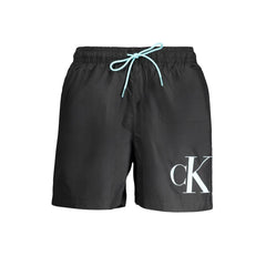 Calvin Klein Black Polyester Men's Swimwear