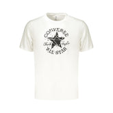 Converse White Cotton Men's T-Shirt