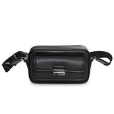 Michael Kors Black Leather Belt Bag
