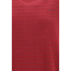 Miu Miu Bordeaux Cotton Polo Shirt