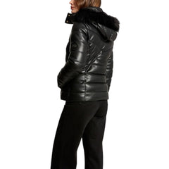 Morgan De Toi Black Polyethylene Full-Length Jacket