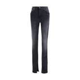 Gucci Black Cotton Skinny Jeans