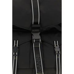 Ganni Black Recycled Polyamide Backpack