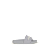 Burberry Gray Rubber Slides