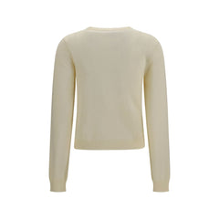 Ganni Beige Cotton Cardigan