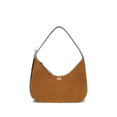 Ganni Brown Recycled Polyester Shoulder Bag