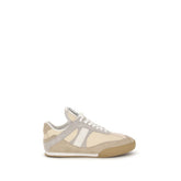 Chloé Beige Calf Leather Bos Taurus Athletic Sneakers