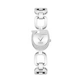 Guess Gray Stainless Steel Dress Watch
