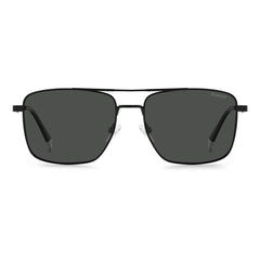 Polaroid Black Metal Sunglasses