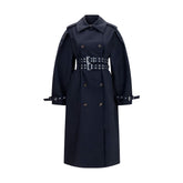 Ganni Black Cotton Coat