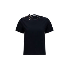 Burberry Black Cotton T-Shirt