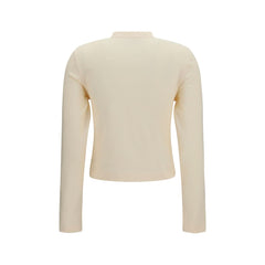 Jacquemus Beige Cotton Long Sleeve T-Shirt